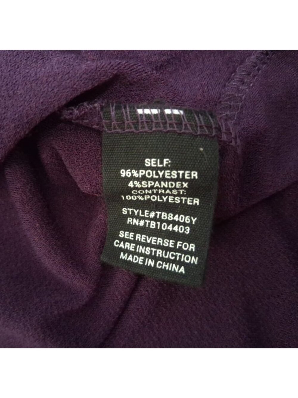 Fifty Street Womens Purple Blouse Puff Sleeves Size Small Stretch Polyester Blen - Picture 4 of 8